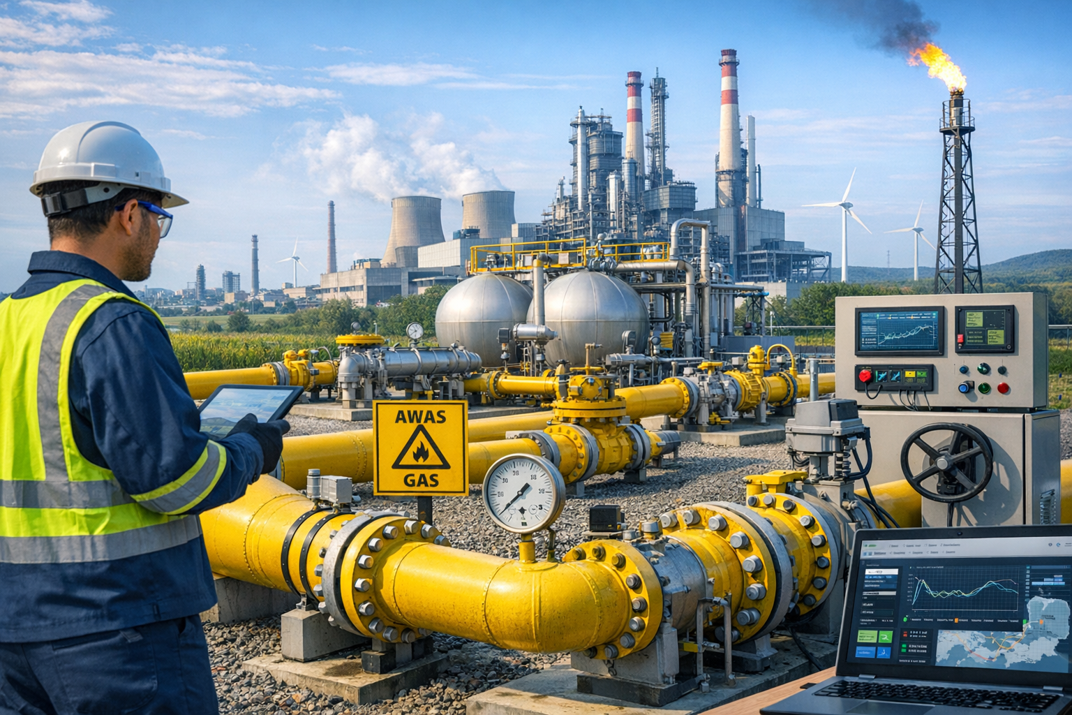 Solusi Distribusi Gas Alam Terpercaya untuk Industri Modern